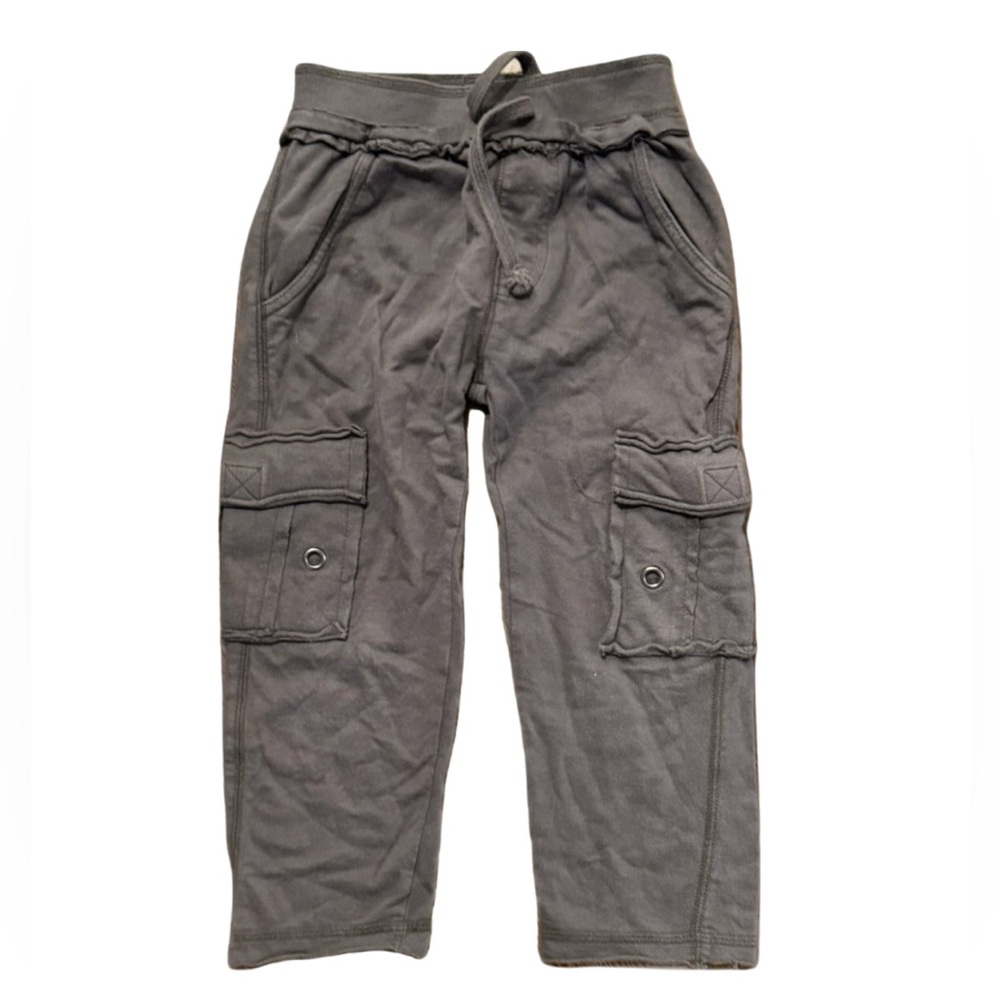 Mish boys solid grey cargo pants size 4 excellent condition